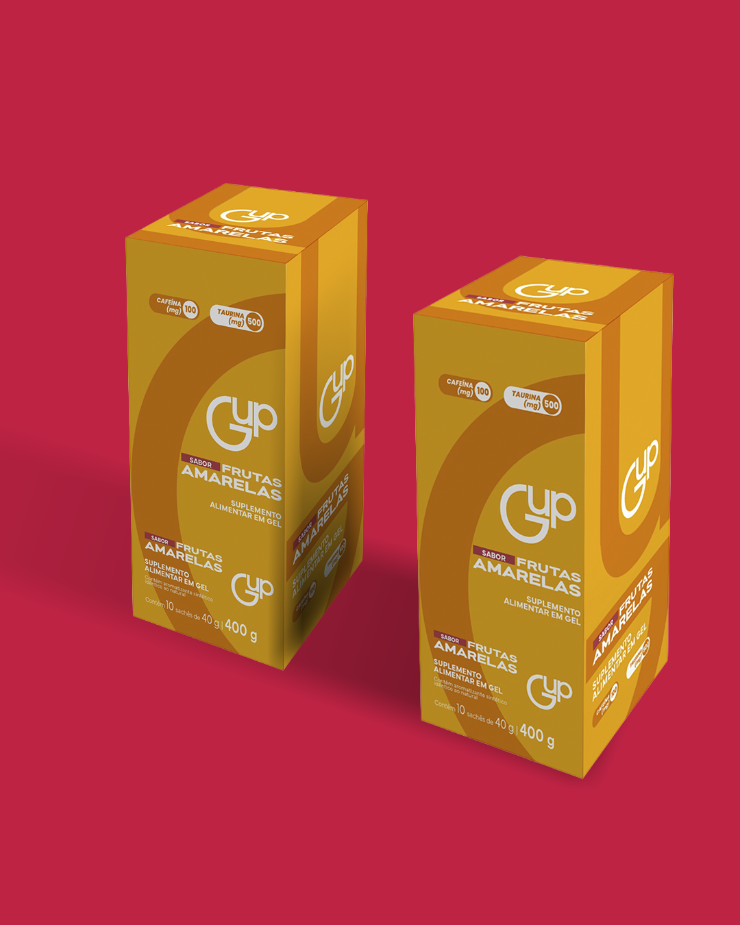 Combo GUP Gel Frutas Amarelas - 2 Unidades