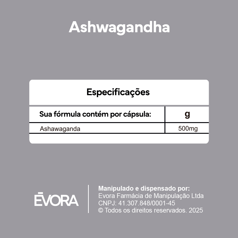 Ashwagandha 500mg