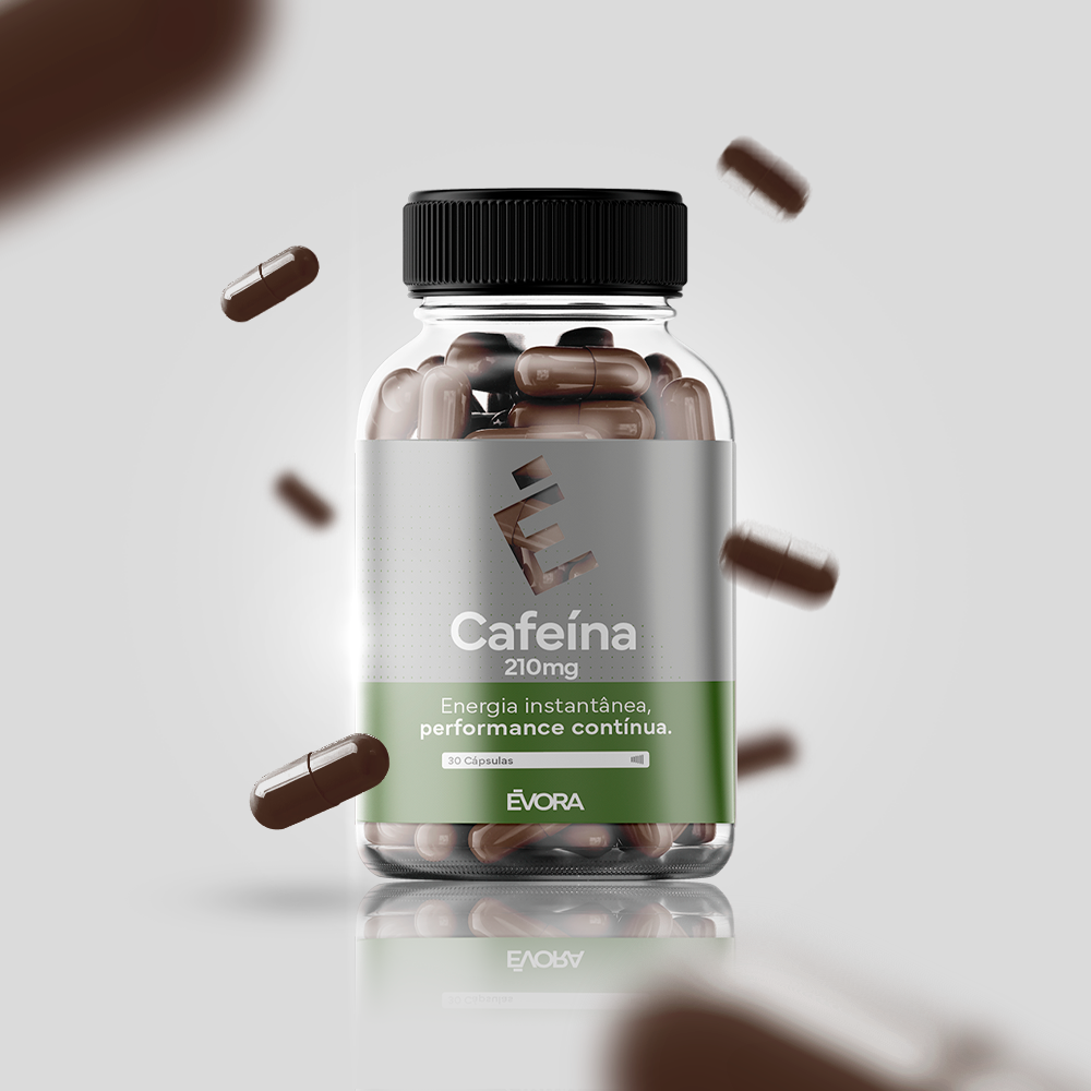 Cafeína 210mg 30 cápsulas