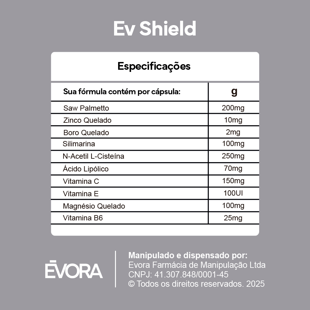 Ev Shield 90 cápsulas