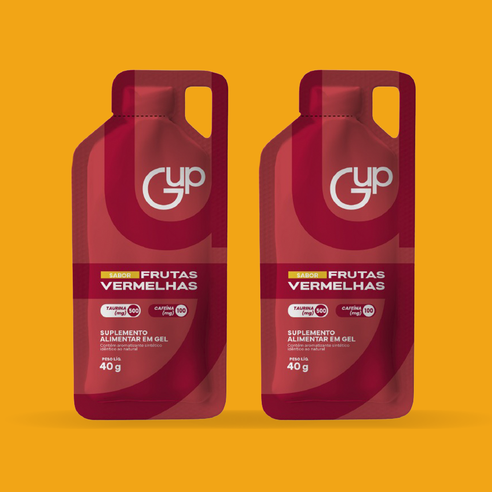 Combo GUP Gel Frutas Vermelhas - 2 Unidades