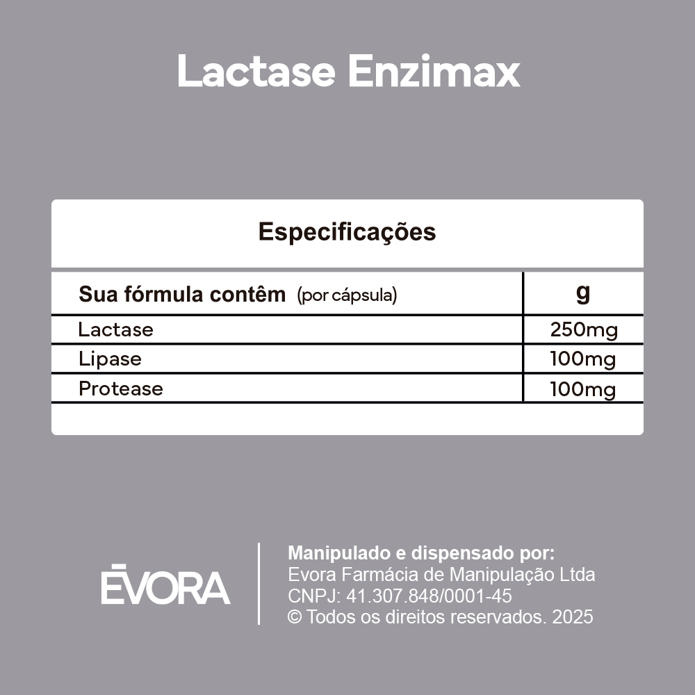 Lactase Enzimax 250mg