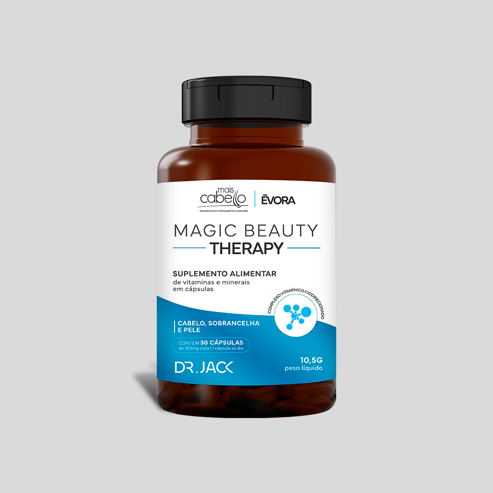 Magic Beauty Polivitmanício 30 Cápsulas
