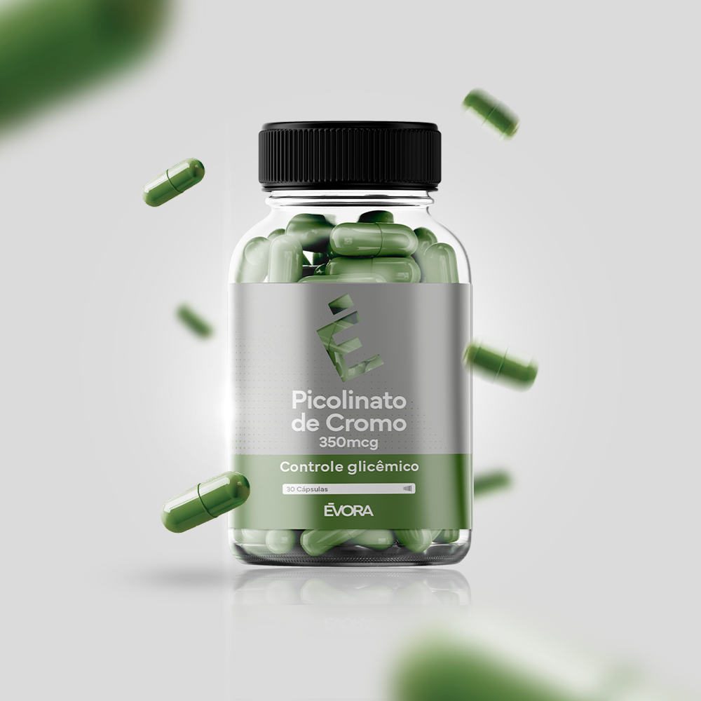Picolinato De Cromo 350 mcg 30 cápsulas