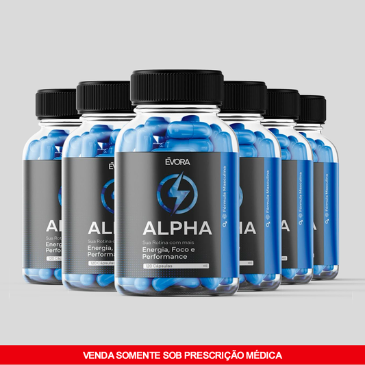 ALPHA 120 cápsulas (Combo 6 unidades)
