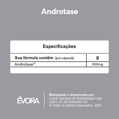 Androtase 300mg 30 cápsulas
