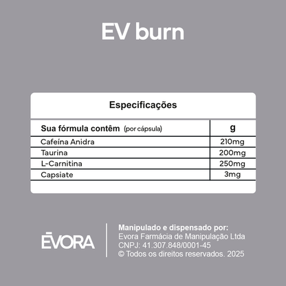 EV Burn 30 cápsulas