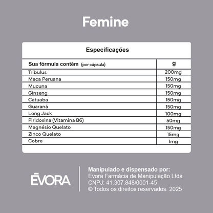 Femine 60 cápsulas