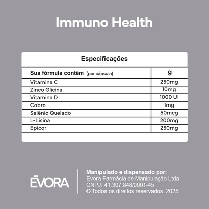 Immuno Health 30 cápsulas