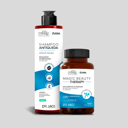 Shampoo Antiqueda Caffeínes Therapy + Magic Beauty Therapy