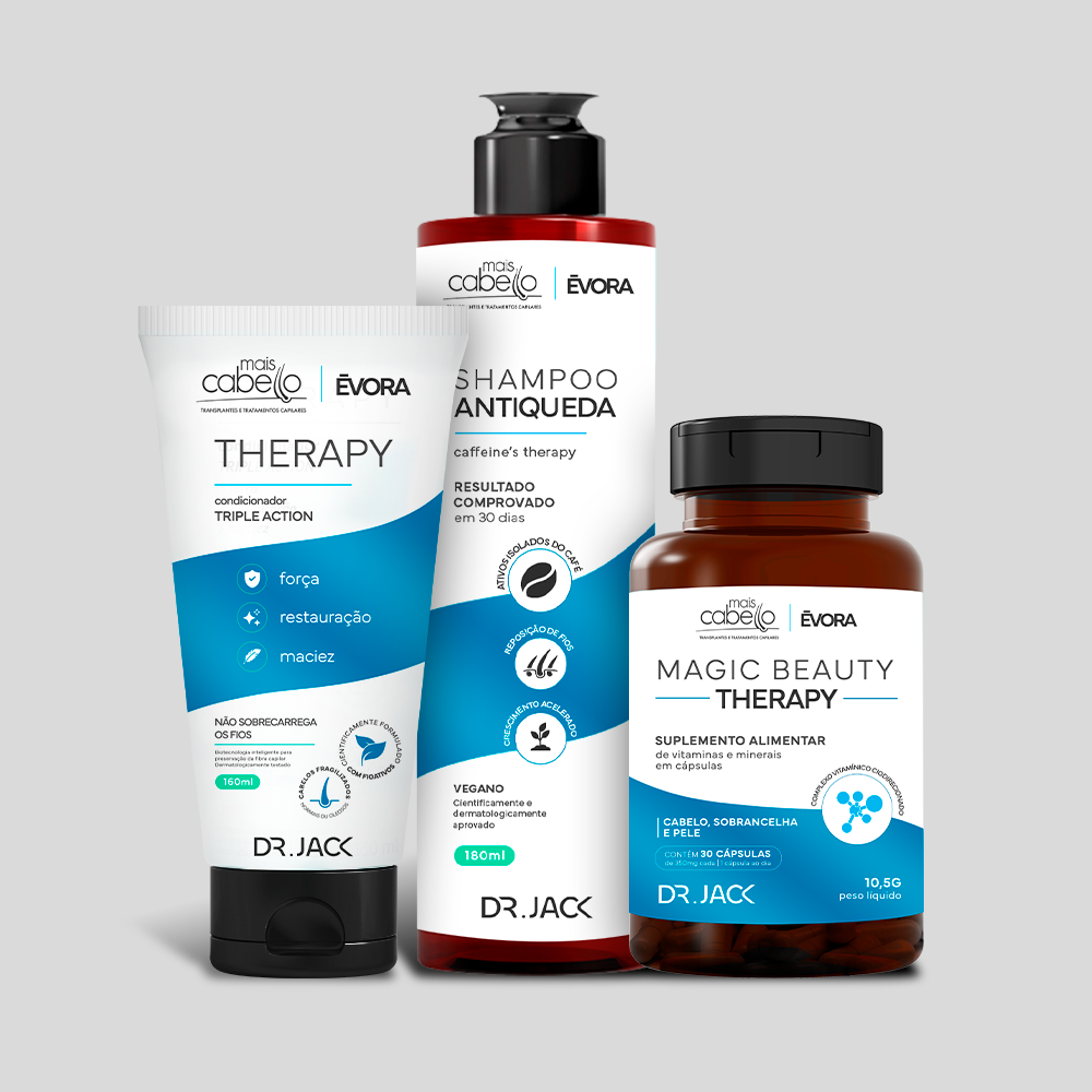 Shampoo + Condicionador Fortificante + Magic Beauty