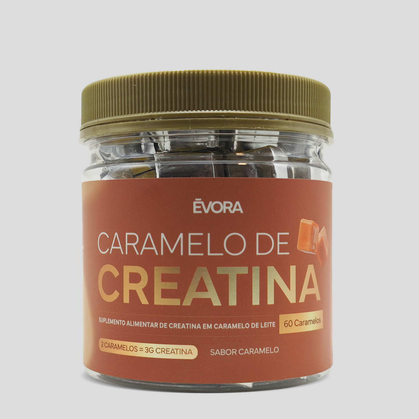 Creatina de Caramelo 60 unidades