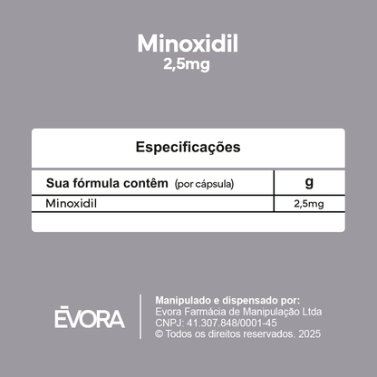 Minoxidil 2,5mg