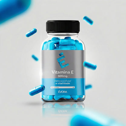 ⁠Vitamina E 500mg 60 cápsulas