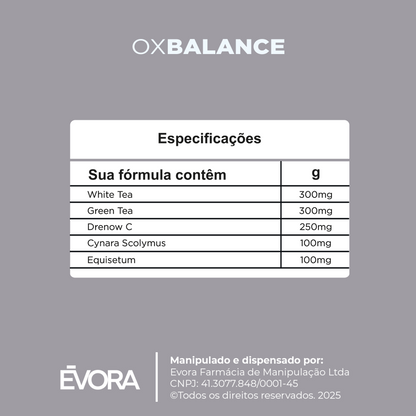 OX Balance 120 cápsulas