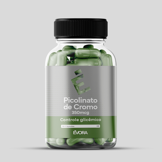 Picolinato De Cromo 350 mcg 30 cápsulas