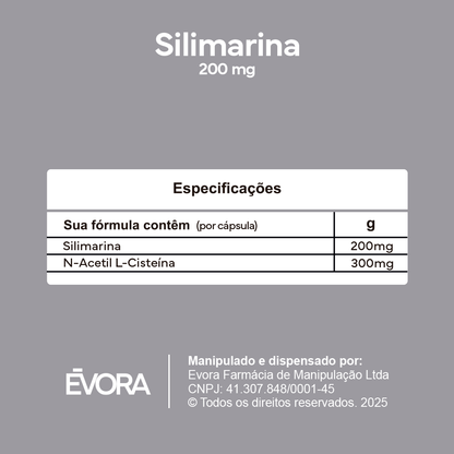 Silimarina 200mg