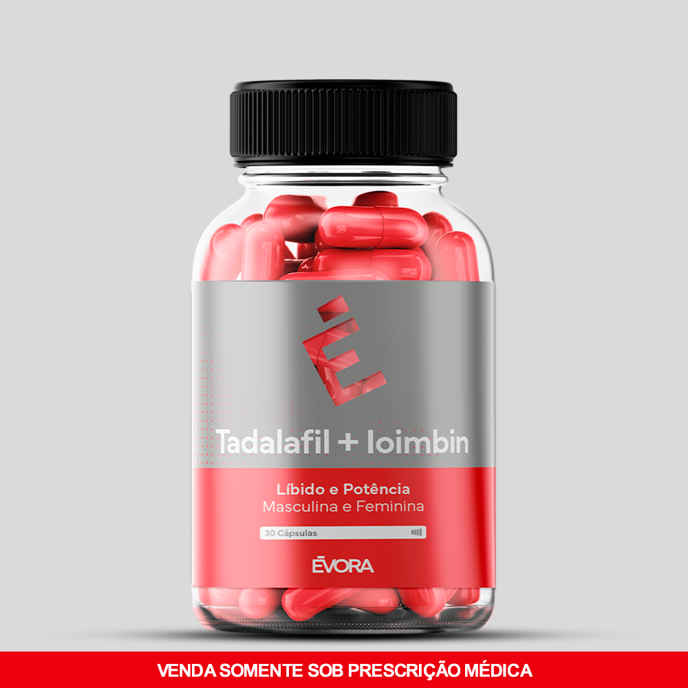 Tadalafil + Ioimbin 5mg 30 cápsulas