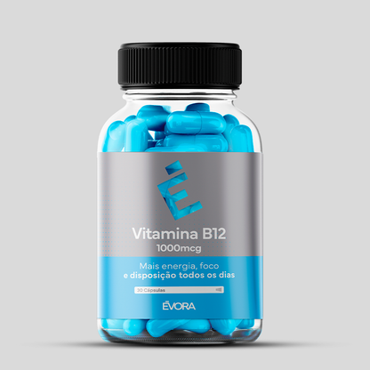 Vitamina b12 1000mcg 30 cápsulas