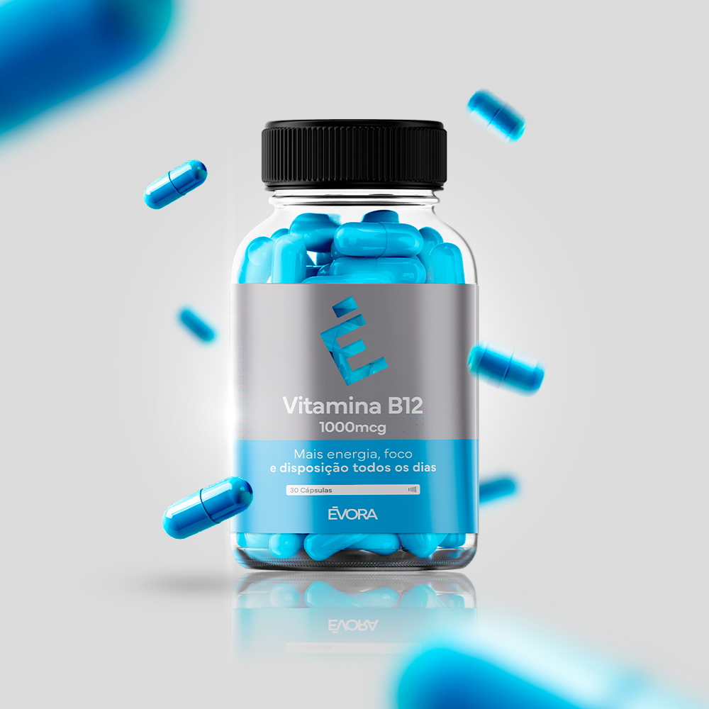 Vitamina b12 1000mcg 30 cápsulas